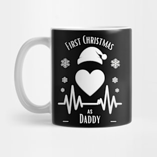 First Christmas As Daddy Mug